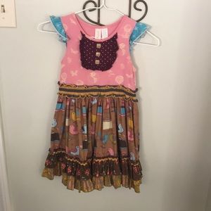 Matilda Jane Paint By Numbers Dress Size 6